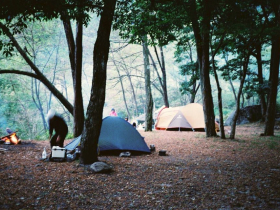 キャンプ写真